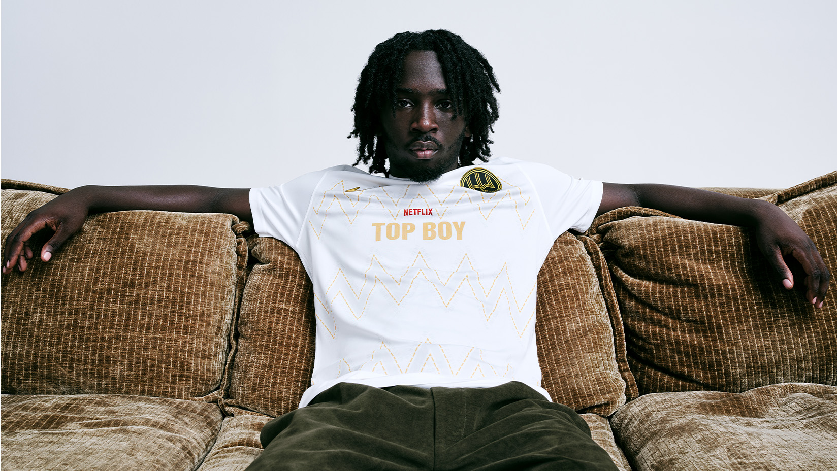 Created By Netflix TOP BOY Away Jersey